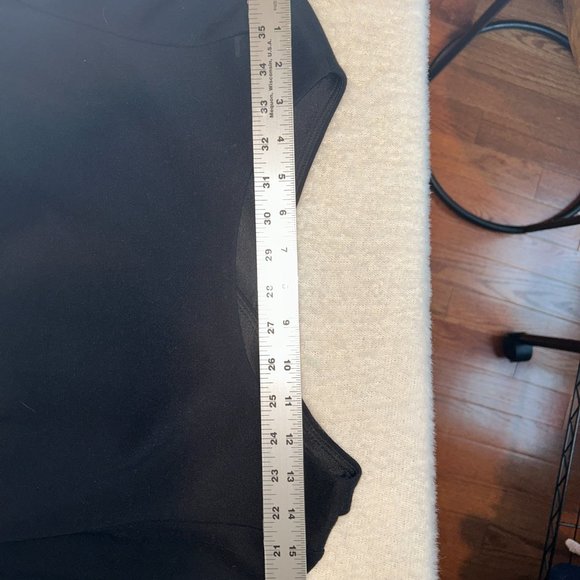 Bailey44 Ponte short sleeve criss cross back black large - Picture 4 of 12